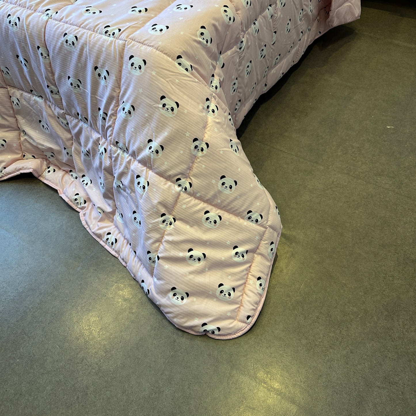 Couette 1 Place - Panda Rose