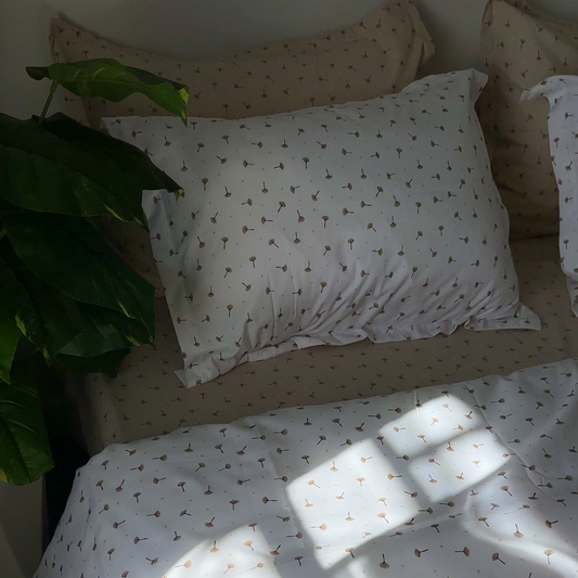 Cache Couette 2 Places Beige